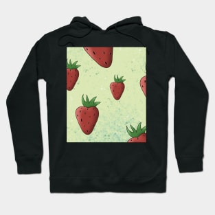 Strawberry Repeated Design Hoodie